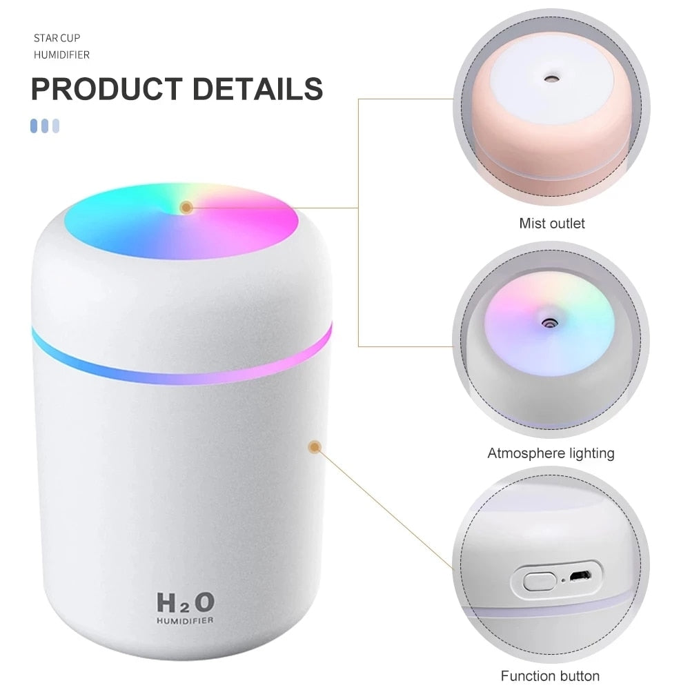 Portable Electric Aroma Oil Diffuser