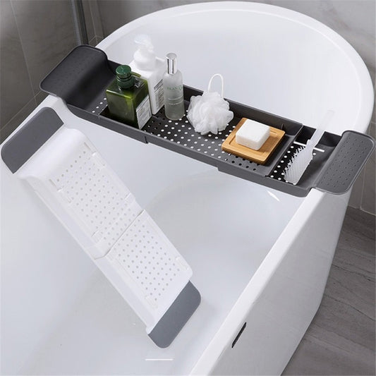 Expandable Bathtub Shelf