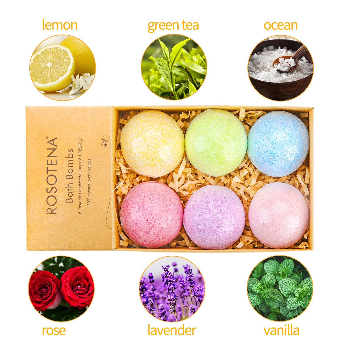 Essential Oil Scented Bath Bomb