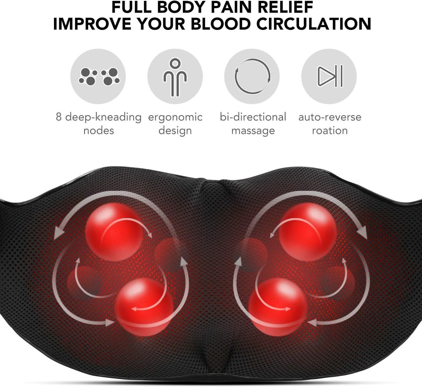 Neck And Shoulder Shiatsu Massager