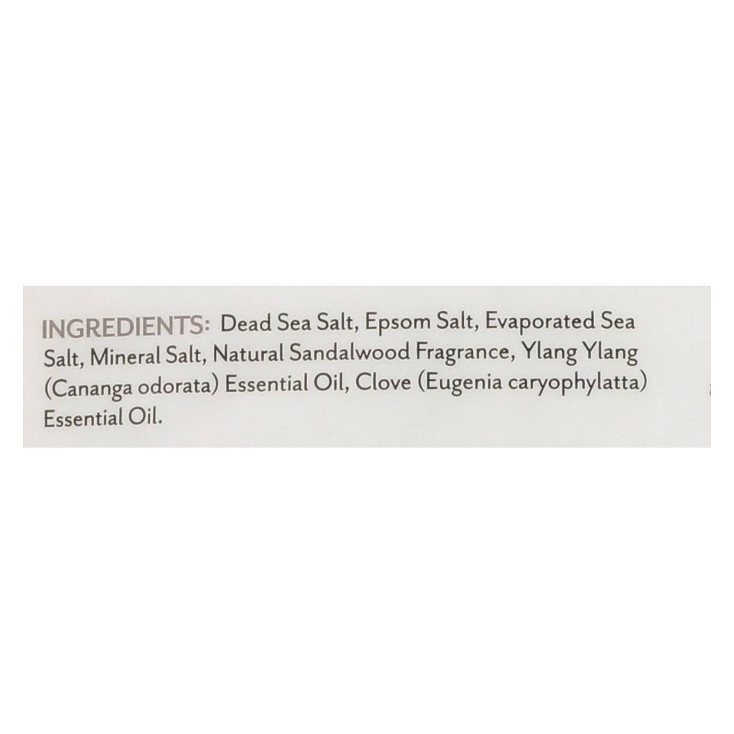 Bath Salts - Balancing Soak