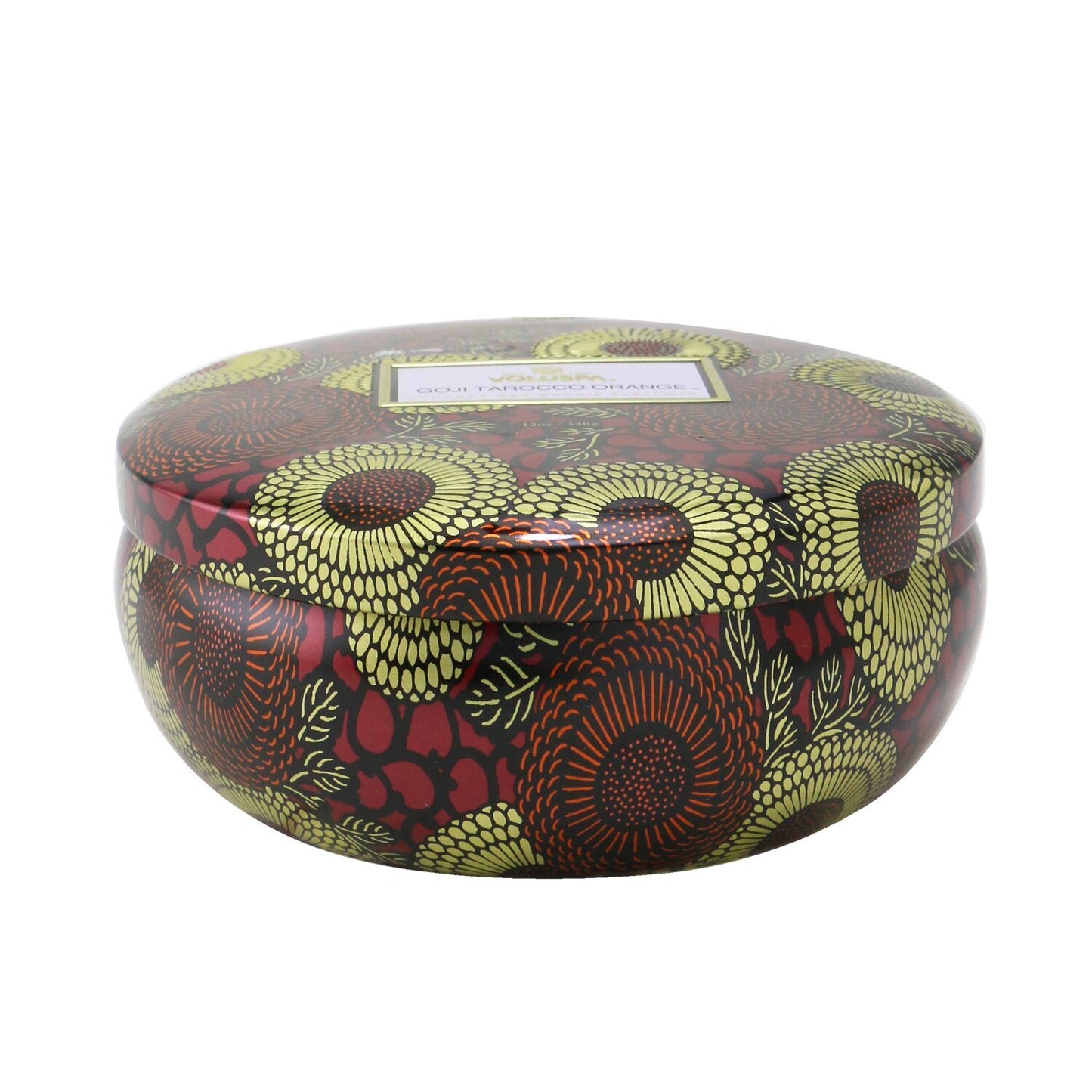 Goji Tarocco Orange - 3 Wick Decorative Tin Candle