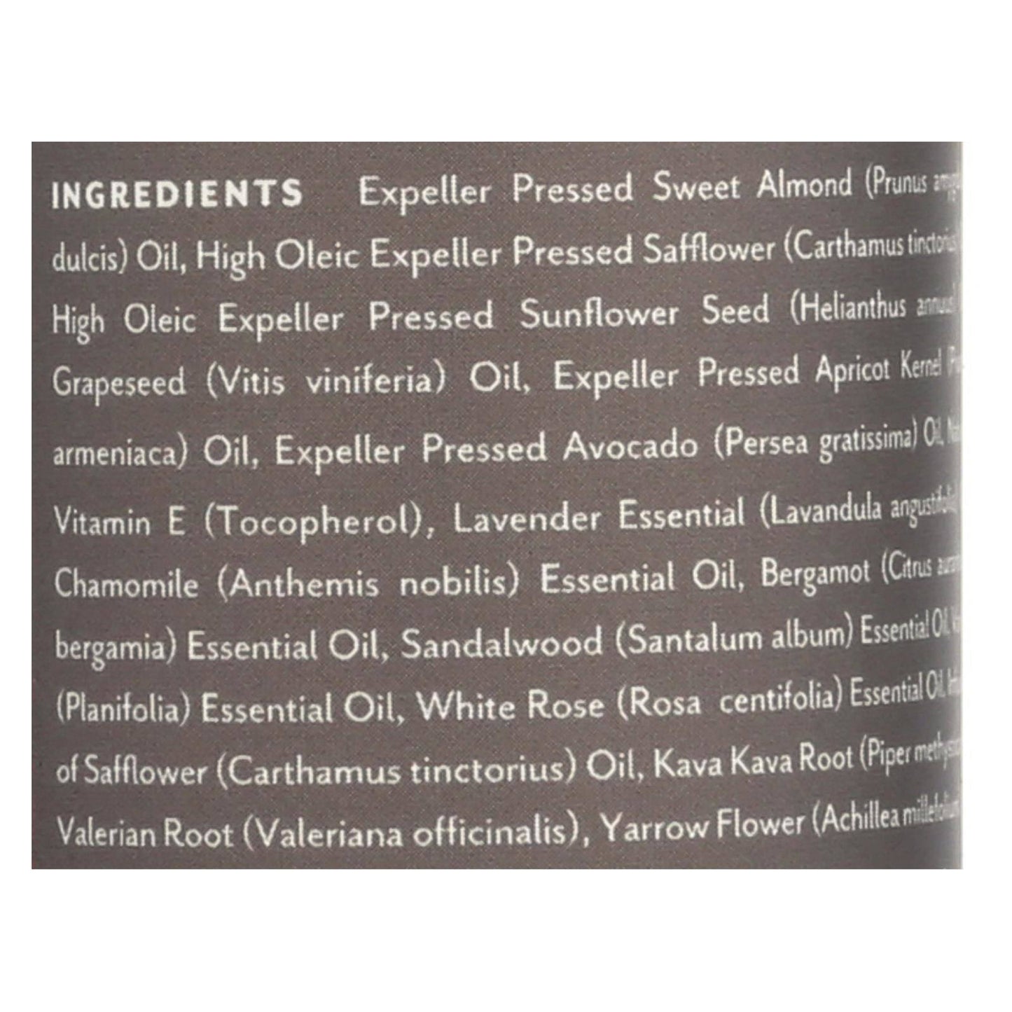 Bath and Body Oil - Rest/Relax