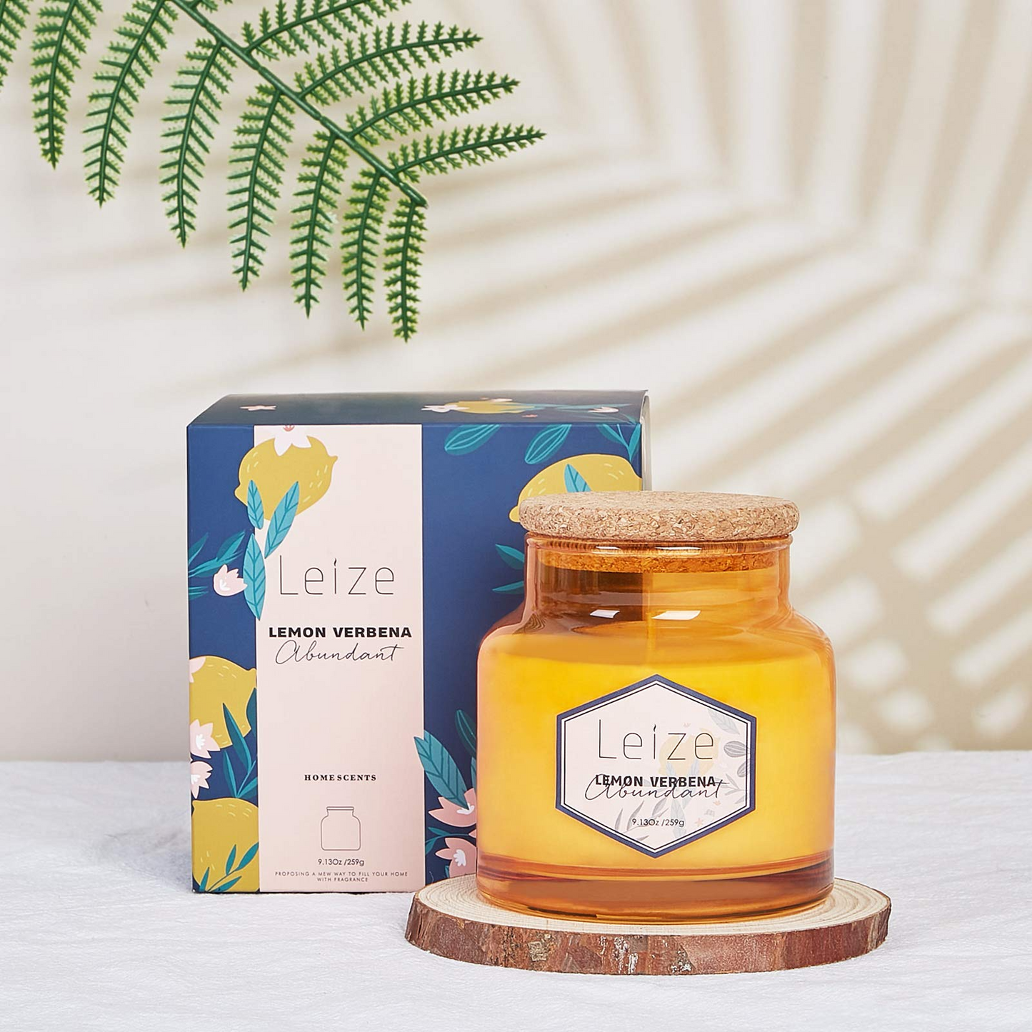 Lemongrass Aromatherapy Soy Candle