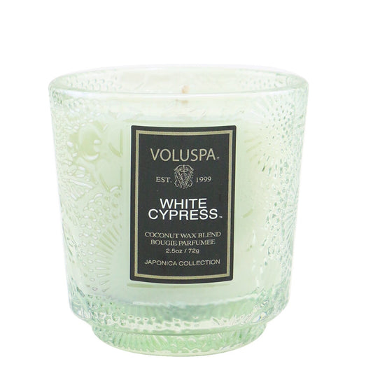 White Cypress Coconut Wax Candle