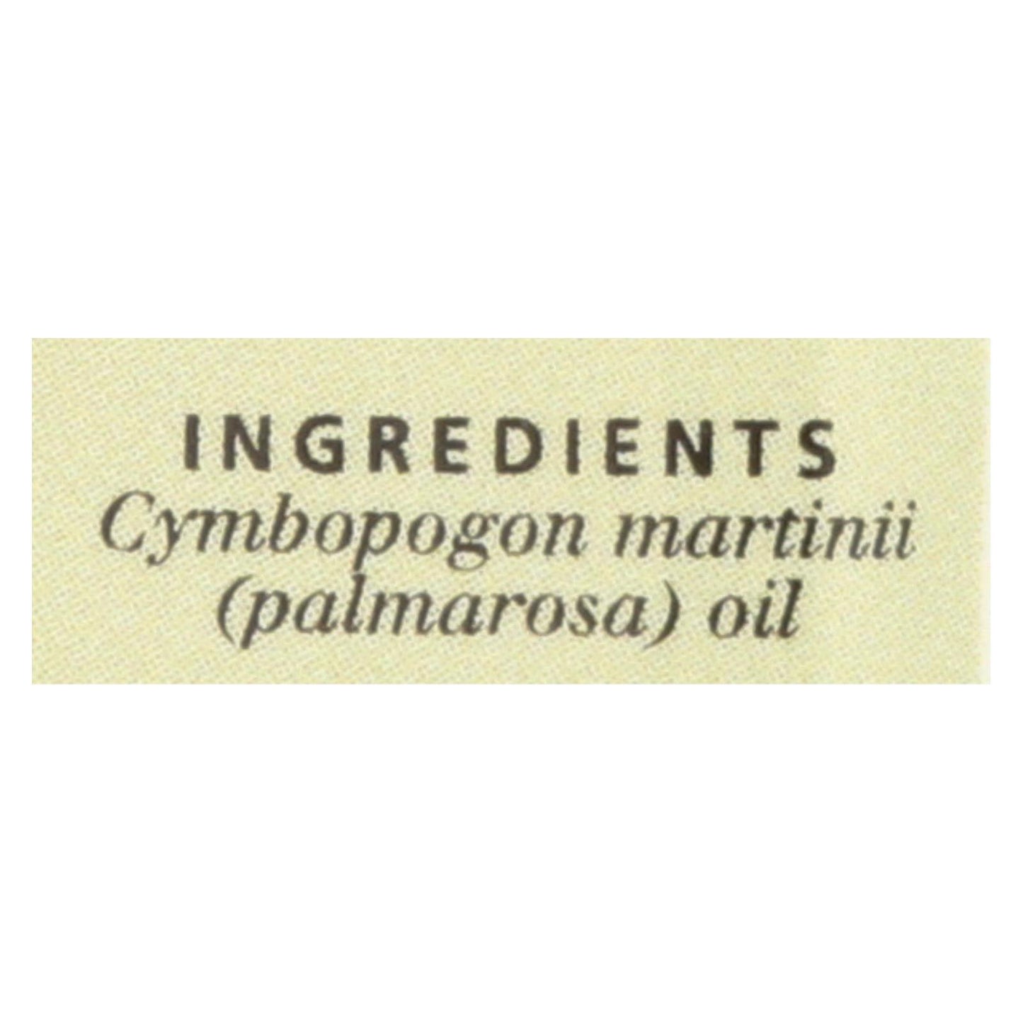 Pure Essential Oil Palmarosa