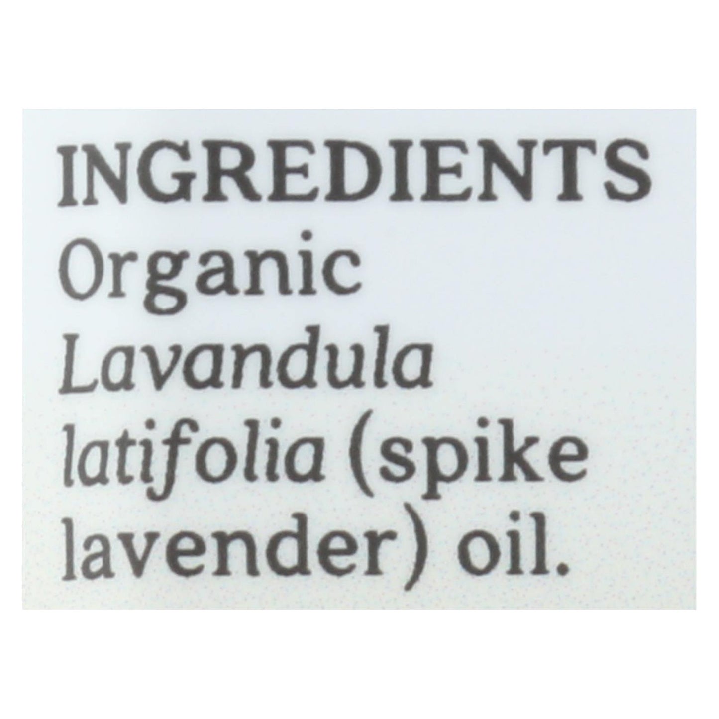 Organic Essential Oil - Lavender Spike